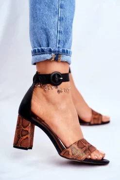 Sandały Na Obcasie><noscript><img width=