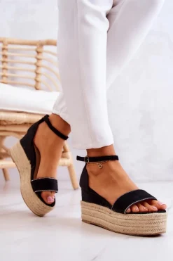 Sandały Na Koturnie><noscript><img width=