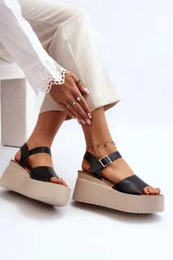 Sandały Na Koturnie><noscript><img width=