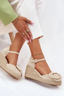 Sandały Na Koturnie><noscript><img width=