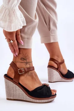 Sandały Na Koturnie><noscript><img width=