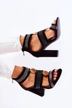 Sandały Na Obcasie><noscript><img width=