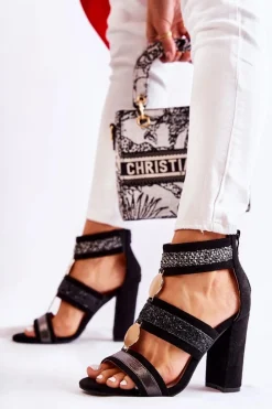 Sandały Na Obcasie><noscript><img width=