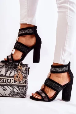 Sandały Na Obcasie><noscript><img width=