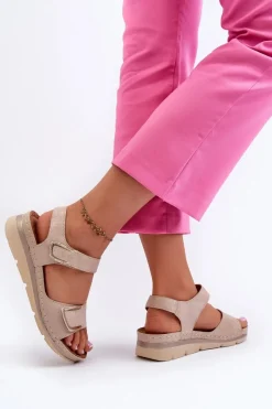 Sandały Na Koturnie|Sandały Płaskie><noscript><img width=