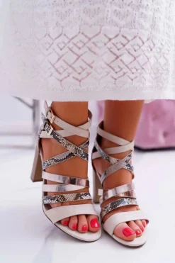 Sandały Na Obcasie><noscript><img width=