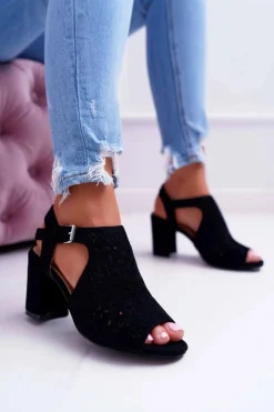 Sandały Na Obcasie><noscript><img width=