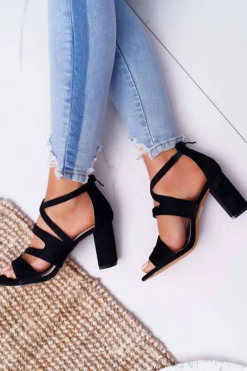 Sandały Na Obcasie><noscript><img width=