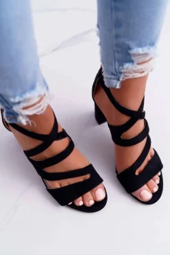 Sandały Na Obcasie><noscript><img width=