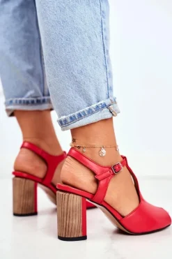 Sandały Na Obcasie><noscript><img width=