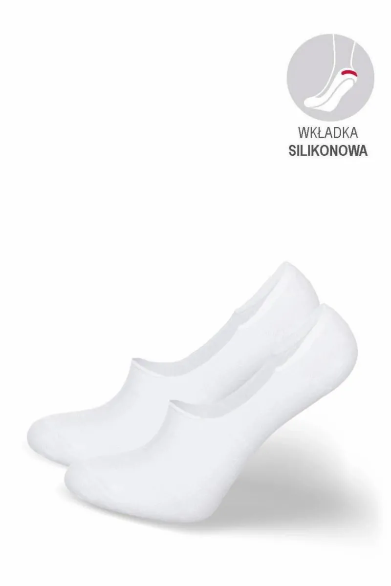 New Damskie Skarpetki Microstopki Bawełniane Gładkie Białe Skarpetki|Skarpetki