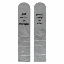 Hot Boto Damskie Skarpetki SOXO "Jeśli możesz to przeczytać proszę, podaj mi wino"