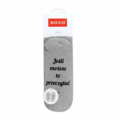 Hot Boto Damskie Skarpetki SOXO "Jeśli możesz to przeczytać proszę, podaj mi wino"