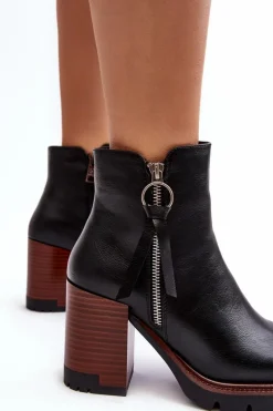 Botki Na Słupku|Czarne Botki><noscript><img width=