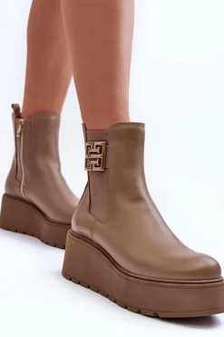 Botki Na Koturnie|Botki Zimowe Damskie><noscript><img width=