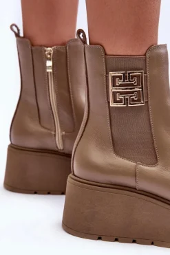 Botki Na Koturnie|Botki Zimowe Damskie><noscript><img width=