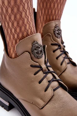 Botki Skórzane|Botki Sznurowane><noscript><img width=