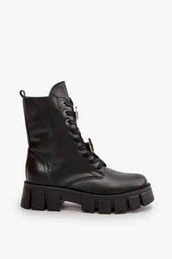 Damskie Trapery|Botki Skórzane><noscript><img width=