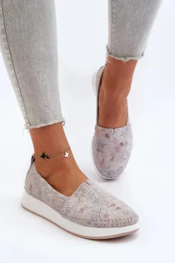 Sale Buty damskie Vinceza Damskie Skórzane Espadryle Na Platformie Multikolor Chorisa