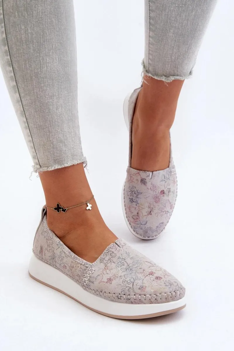 Sale Buty damskie Vinceza Damskie Skórzane Espadryle Na Platformie Multikolor Chorisa