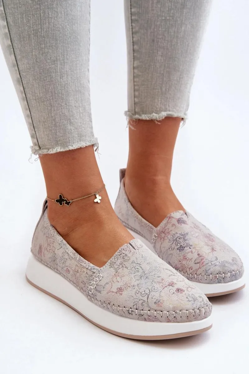 Sale Buty damskie Vinceza Damskie Skórzane Espadryle Na Platformie Multikolor Chorisa