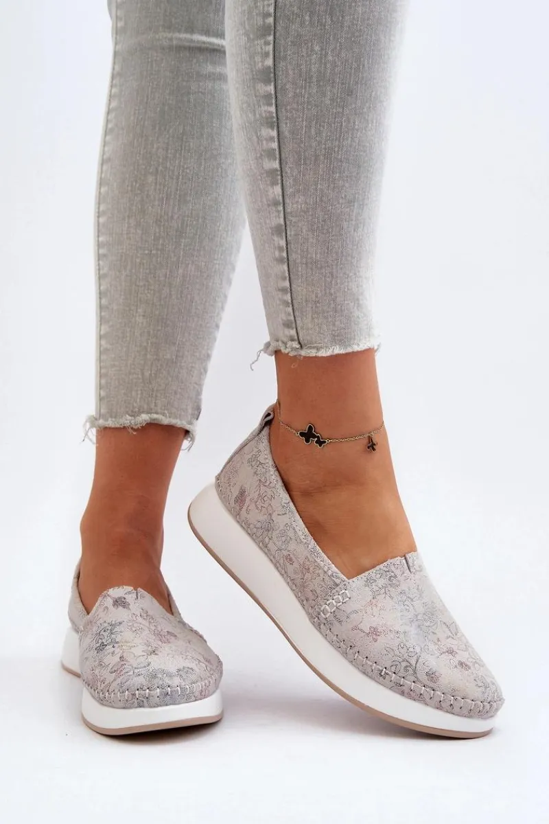 Sale Buty damskie Vinceza Damskie Skórzane Espadryle Na Platformie Multikolor Chorisa