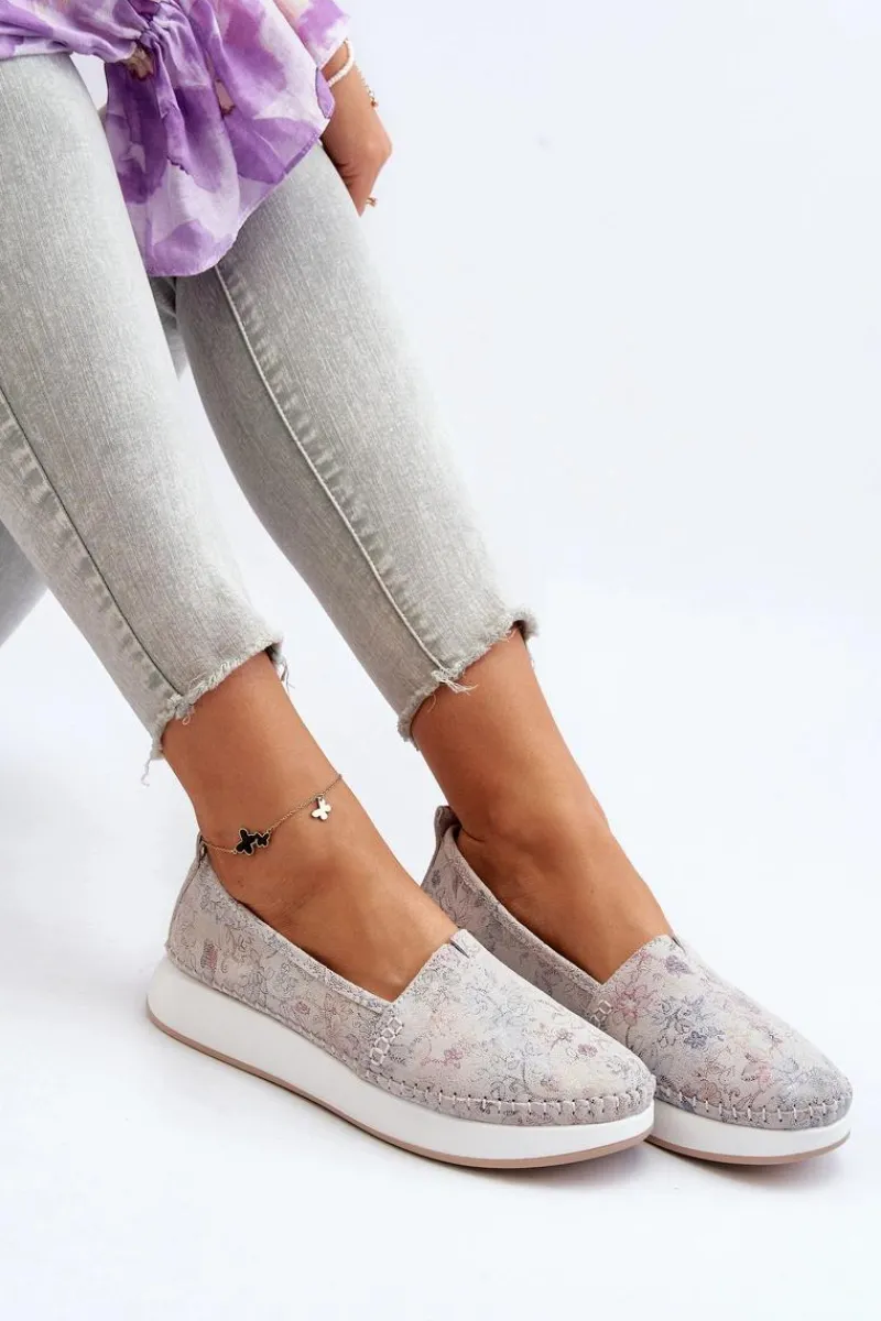 Sale Buty damskie Vinceza Damskie Skórzane Espadryle Na Platformie Multikolor Chorisa