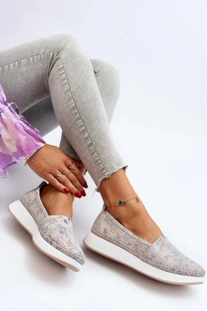 Sale Buty damskie Vinceza Damskie Skórzane Espadryle Na Platformie Multikolor Chorisa