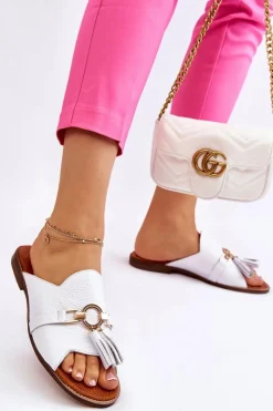 Klapki Damskie Klasyczne><noscript><img width=