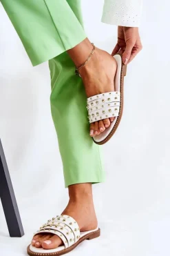 Klapki Damskie Klasyczne><noscript><img width=