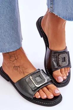 Klapki Damskie Klasyczne><noscript><img width=