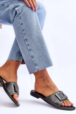 Klapki Damskie Klasyczne><noscript><img width=