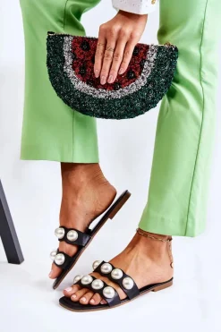 Klapki Damskie Klasyczne><noscript><img width=