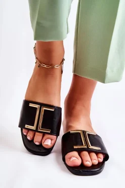 Klapki Damskie Klasyczne><noscript><img width=