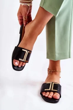 Klapki Damskie Klasyczne><noscript><img width=