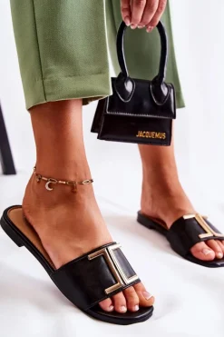 Klapki Damskie Klasyczne><noscript><img width=