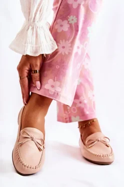 Mokasyny Damskie Skórzane><noscript><img width=