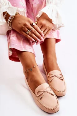 Mokasyny Damskie Skórzane><noscript><img width=