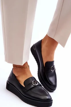 Mokasyny Damskie Skórzane><noscript><img width=