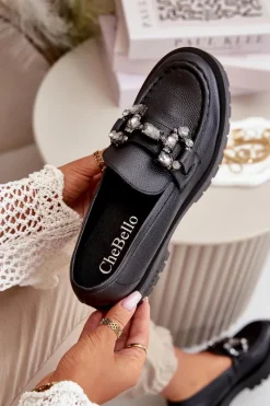 Mokasyny Płaskie|Mokasyny Damskie Skórzane><noscript><img width=