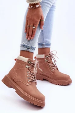 Damskie Trapery|Botki Sznurowane><noscript><img width=