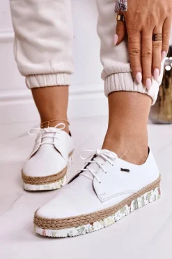 Półbuty Skórzane><noscript><img width=