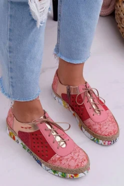 Półbuty Skórzane><noscript><img width=