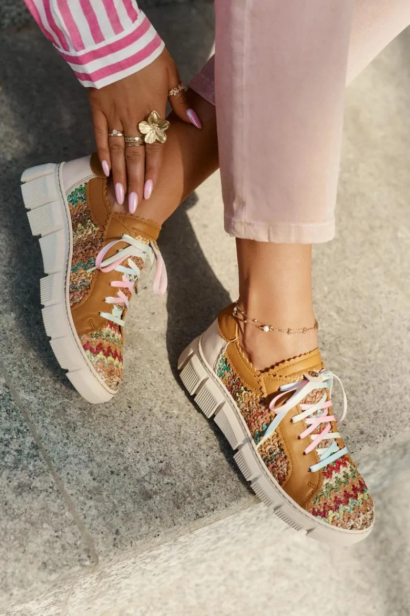 Półbuty Skórzane>Maciejka Damskie Skórzane Półbuty 05850-29 Multikolor