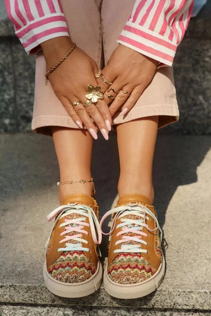 Półbuty Skórzane>Maciejka Damskie Skórzane Półbuty 05850-29 Multikolor