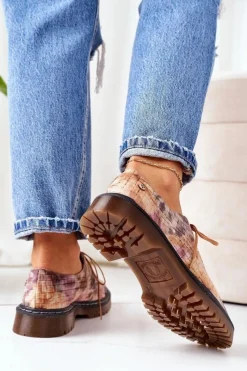 Półbuty Skórzane><noscript><img width=