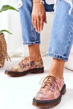 Półbuty Skórzane><noscript><img width=