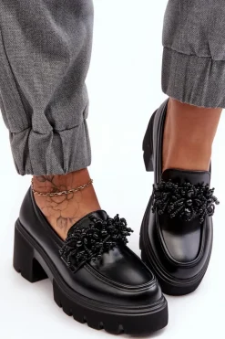 Mokasyny Damskie Lakierowane><noscript><img width=