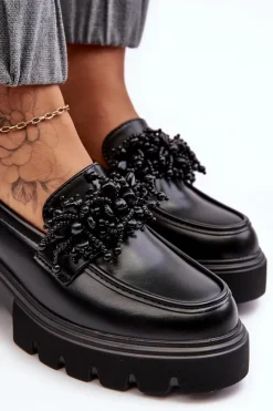 Mokasyny Damskie Lakierowane><noscript><img width=