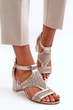 Sandały Na Obcasie><noscript><img width=